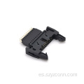 Conector de cabezal eyector de paso de 2,54 mm recto